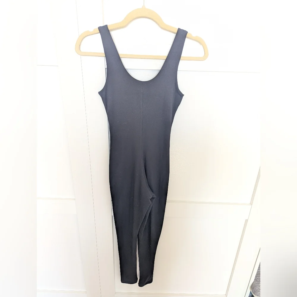 JLUXLABEL Black Alo Double Layer Jumpsuit Size Small - Picture 6 of 10